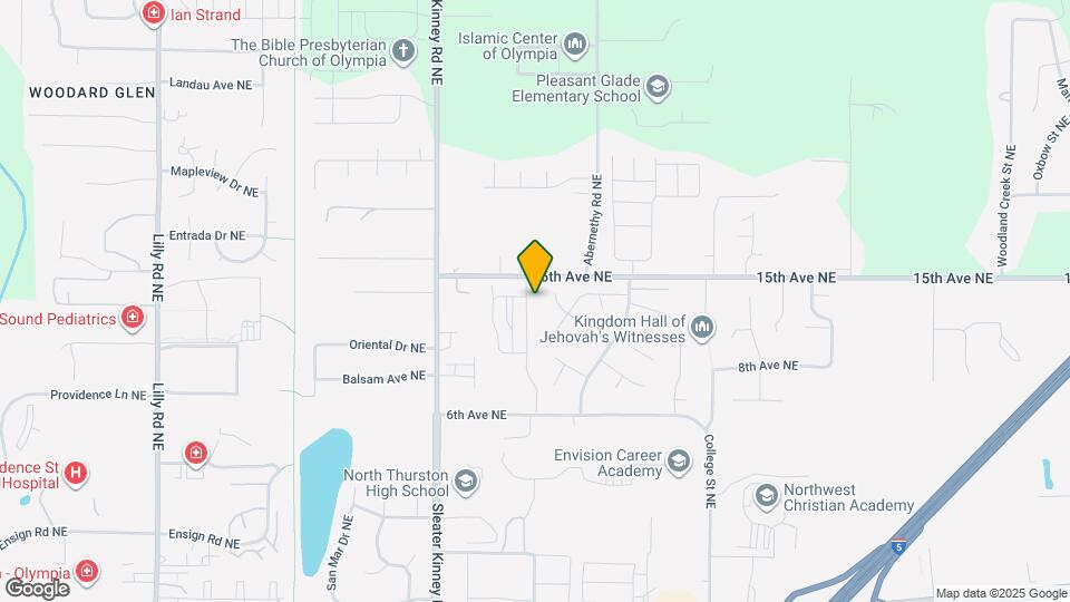 926 Bradley St NE Map and Location Details