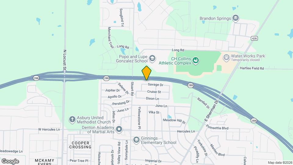 825 Savage Dr Map and Location Details