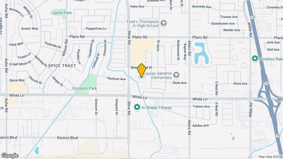 4701 Beechwood St Map and Location Details