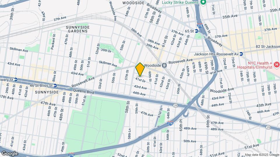5827 41st Dr, Unit 1 Small Bedroom Map and Location Details