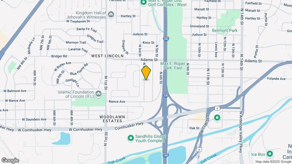 2740 N 4th St Map and Location Details