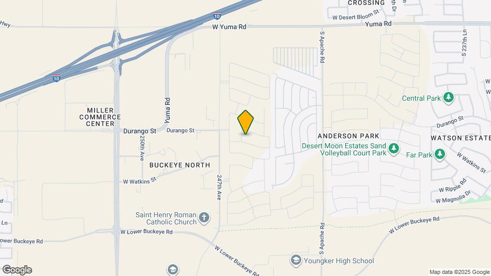 24590 W Hilton Ave Map and Location Details