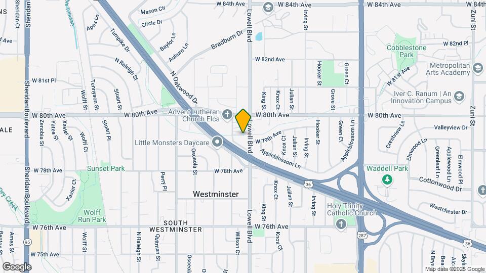 7914 Meade St Map and Location Details