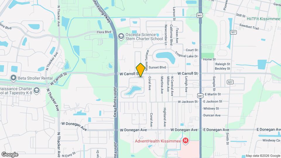 826 N Horseshoe Bay Dr Map and Location Details