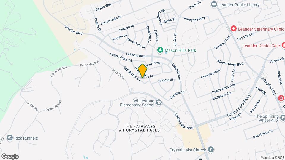 1504 Saddlespur Ln Map and Location Details