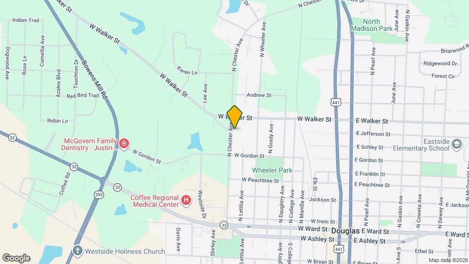 708 N Chester Ave Map and Location Details