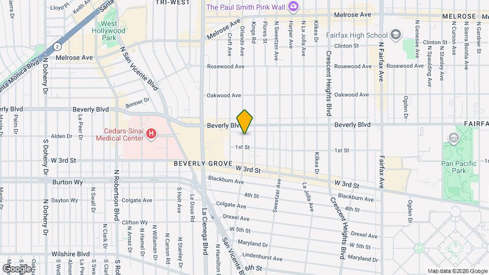 120 1/2-1-2 Orlando Ave Mapa y Detalles de la Ubicación