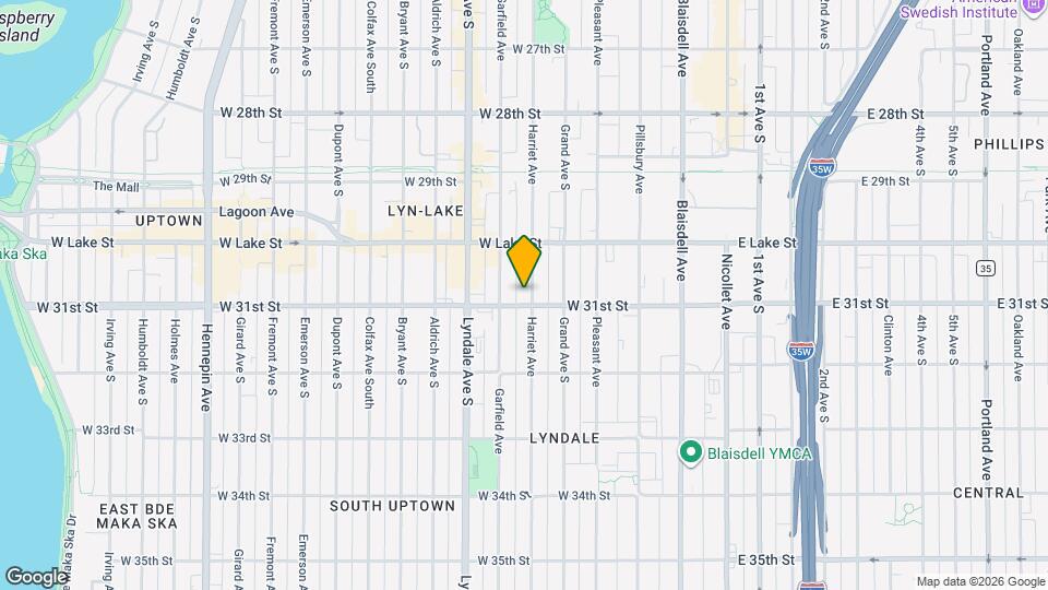 3040 Harriet Ave Mapa y Detalles de la Ubicación