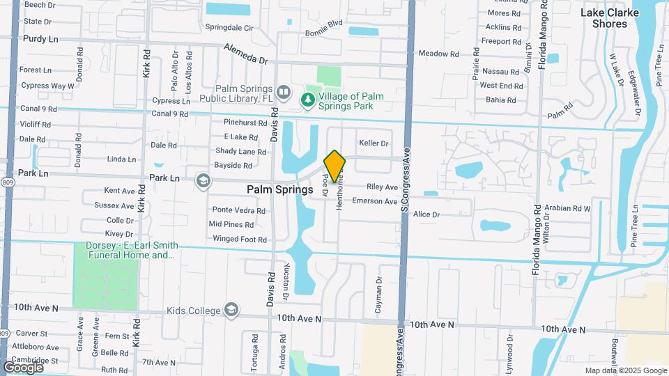 309 Henthorne Dr Map and Location Details