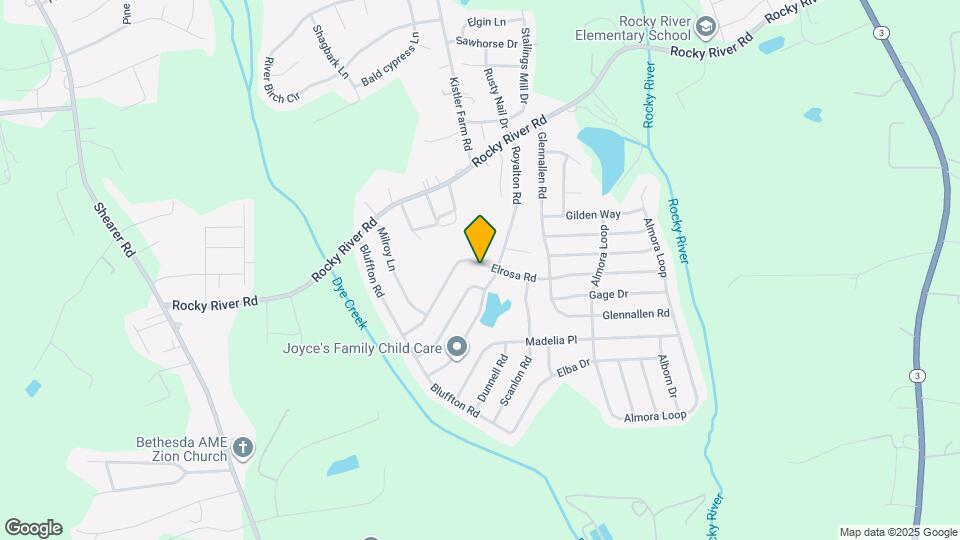 154 Elrosa Rd Mapa y Detalles de la Ubicación