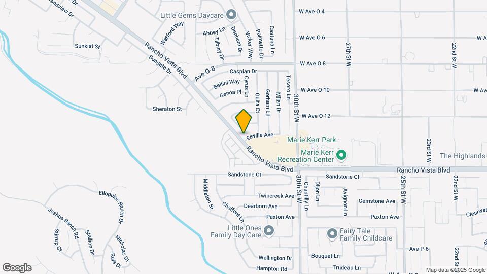 3169 Seville Ave Map and Location Details