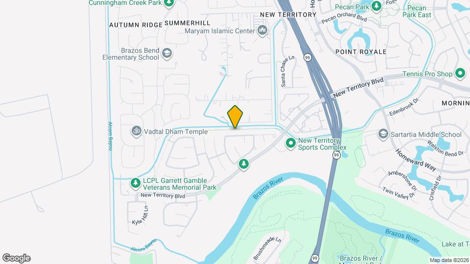 4723 Knights Branch Dr Map and Location Details