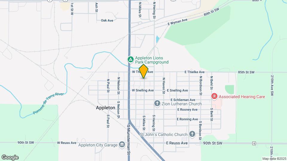 133 W Sorenson Ave, Unit Two Bedroom Main Map and Location Details