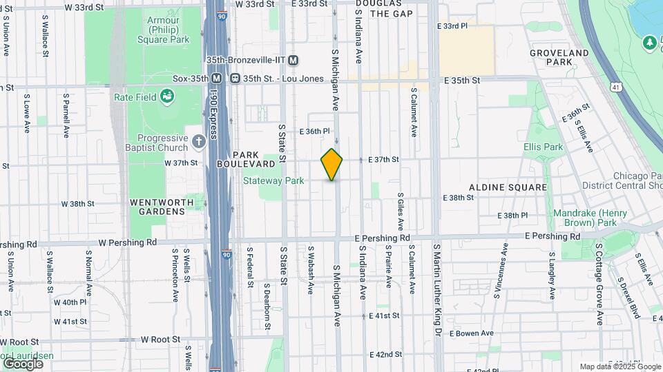 3740 S Michigan Ave Map and Location Details