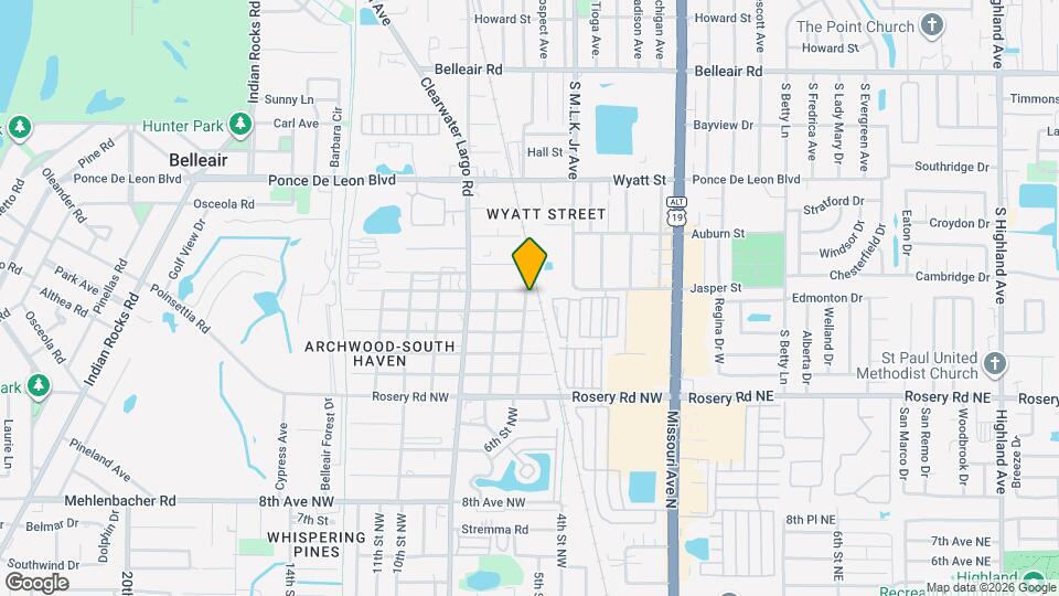 1524 6th St NW, Unit Upper Map and Location Details