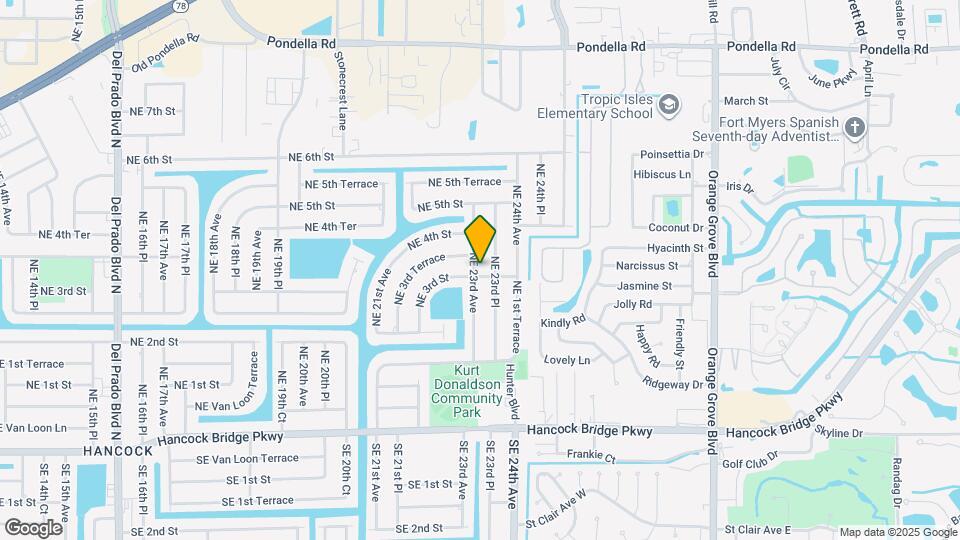 301 NE 23rd Ave Map and Location Details