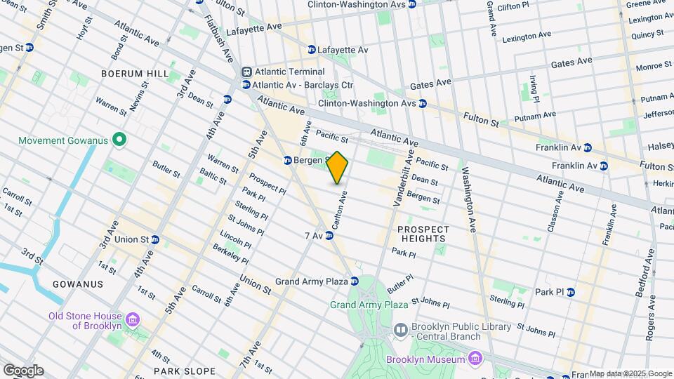127 Saint Marks Ave Map and Location Details