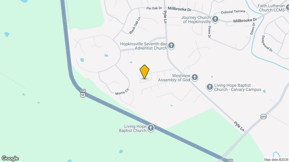 625 Foxfield Rd Map and Location Details