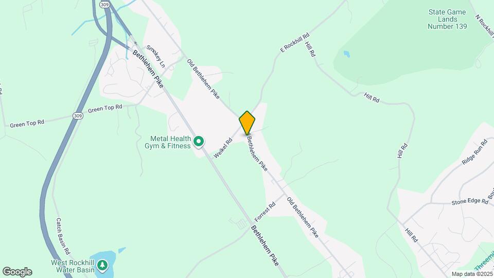 2220 Old Bethlehem Pike Map and Location Details