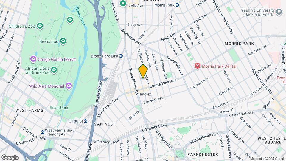 1828 Hunt Ave, Unit 1 Map and Location Details