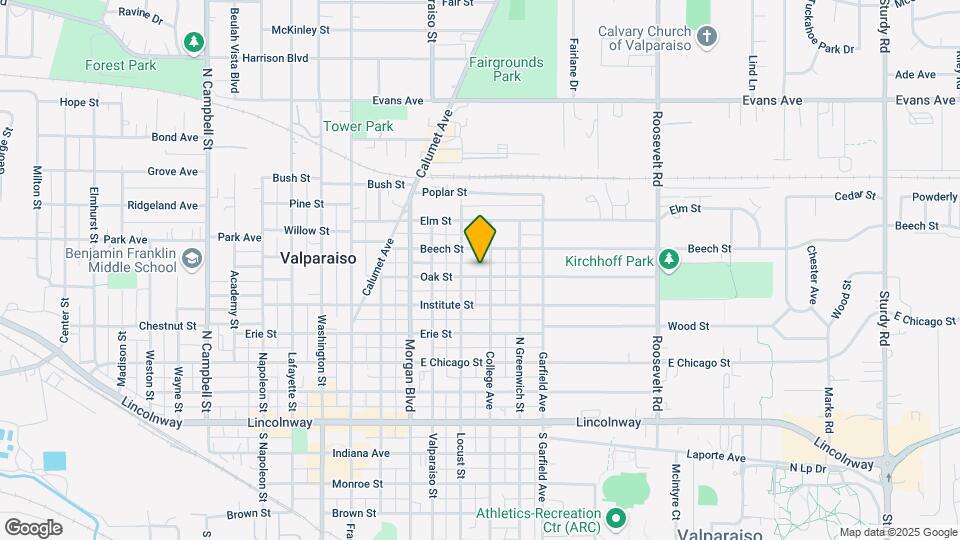 507 Oak St Mapa y Detalles de la Ubicación