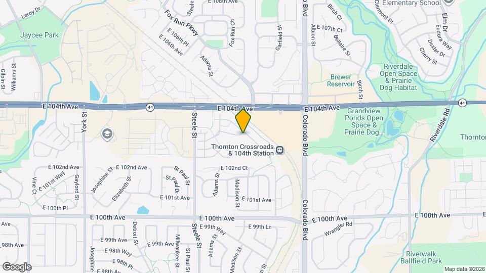 3282 E 103rd Dr, Unit apt. 1603 Map and Location Details