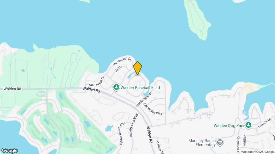 3818 Treasure Island Dr Mapa y Detalles de la Ubicación