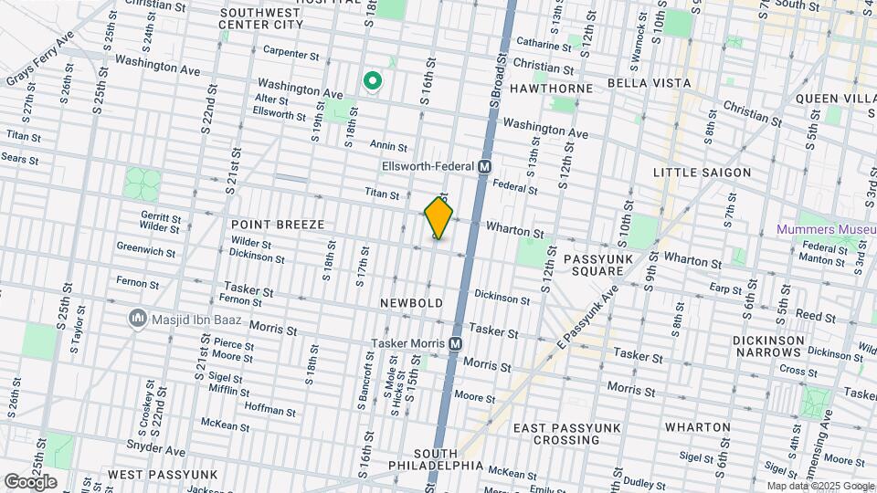 1417 Reed, Unit 2 Map and Location Details