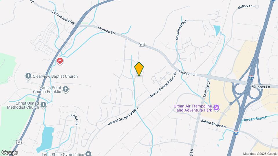 1025 Brentwood Pointe Mapa y Detalles de la Ubicación