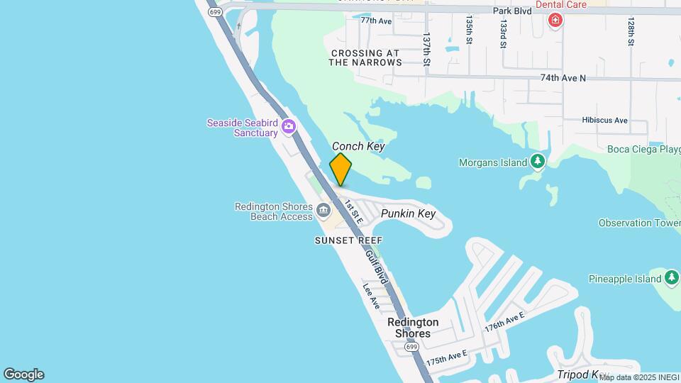 18201 Gulf Blvd, Unit #205 Map and Location Details