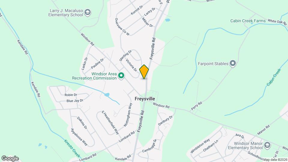 2560 Freysville Rd Map and Location Details