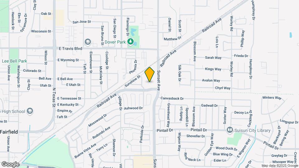 Cottonwood Creek Apartments Map and Location Details
