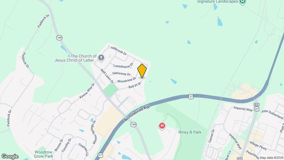 521 Bell Pl Dr Mapa y Detalles de la Ubicación