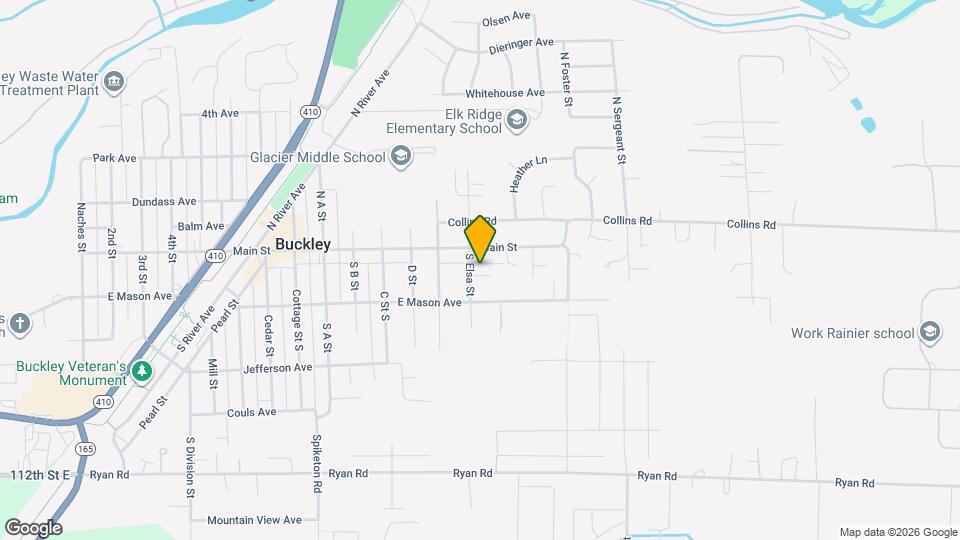 150A S Elsa St Map and Location Details