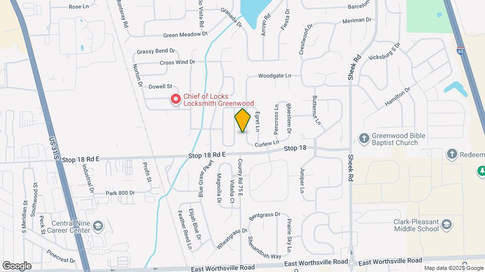 1502 Osprey Way Map and Location Details