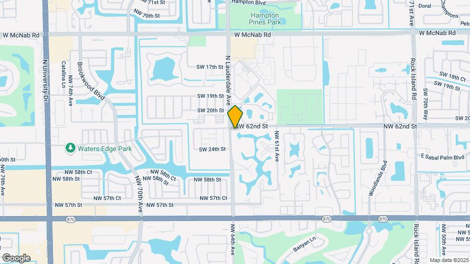 6350 NW 62nd St Map and Location Details
