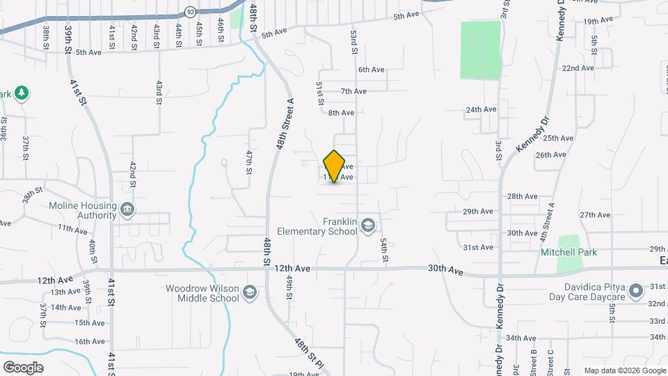 5201 11th Avenue A Map and Location Details