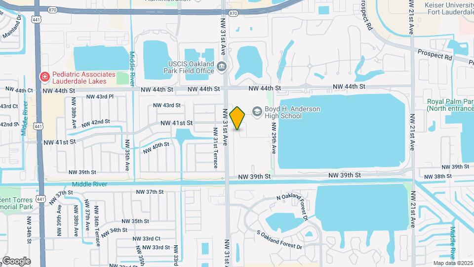 4040 NW 30th Ter Map and Location Details