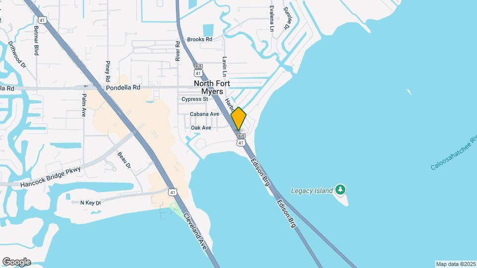 1064 N Tamiami Trl Map and Location Details