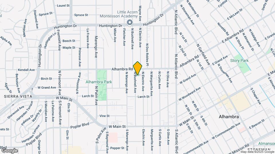 504 N Bushnell Ave Mapa y Detalles de la Ubicación