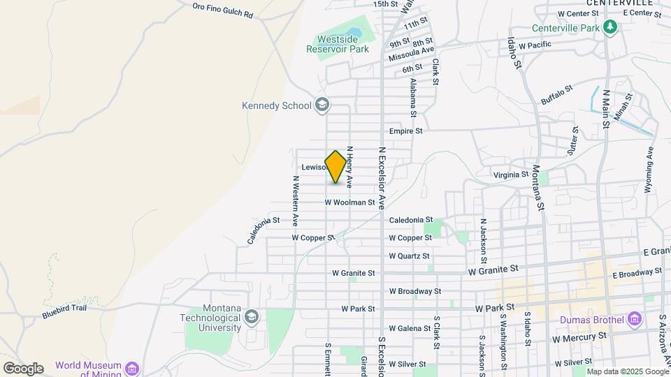 1030 Antimony St Map and Location Details