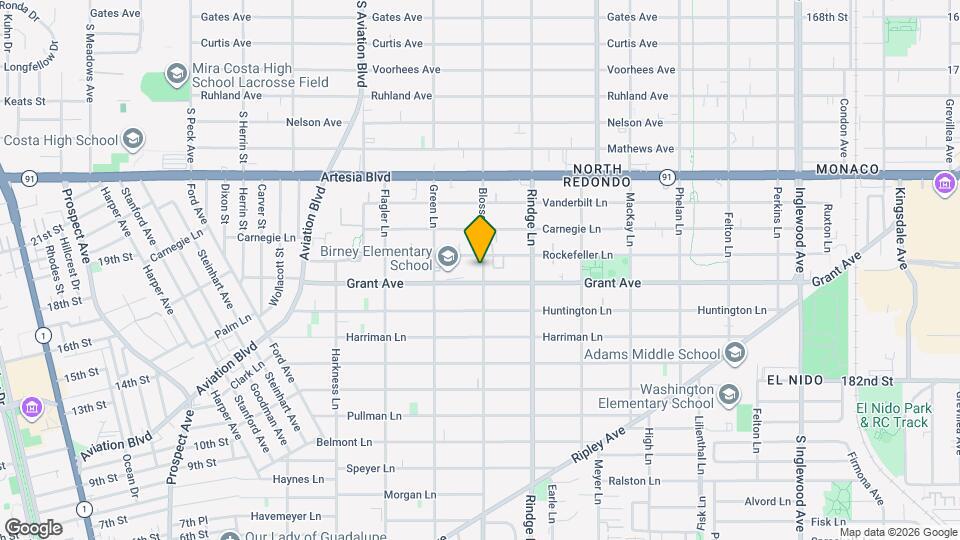 1605 Blossom Ln Map and Location Details