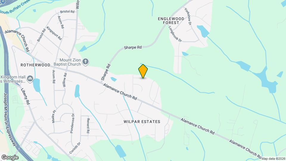 1408 Prestwood Ct Map and Location Details