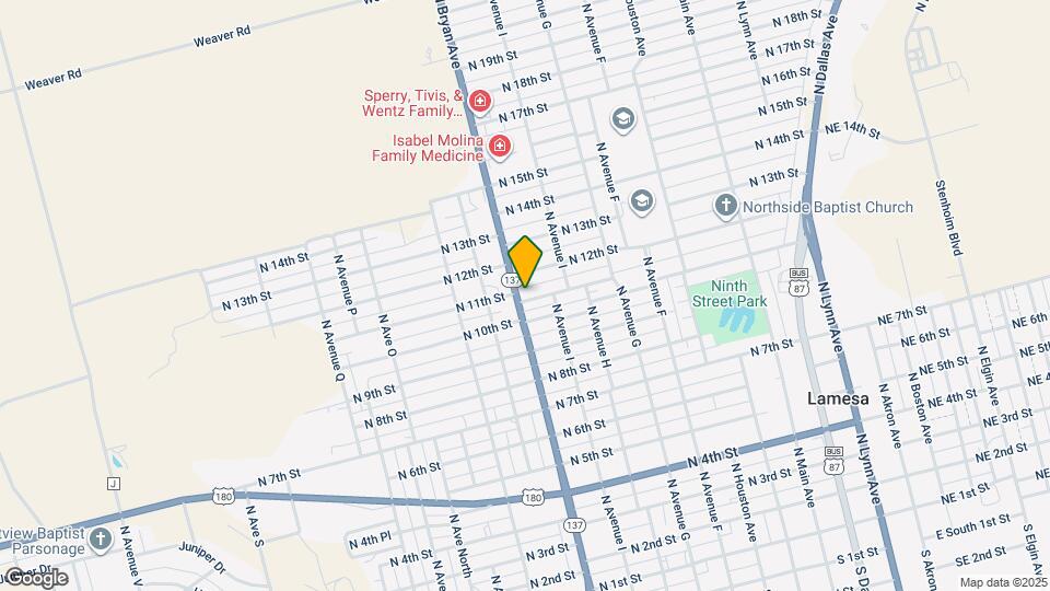 1016 N 11th St Map and Location Details