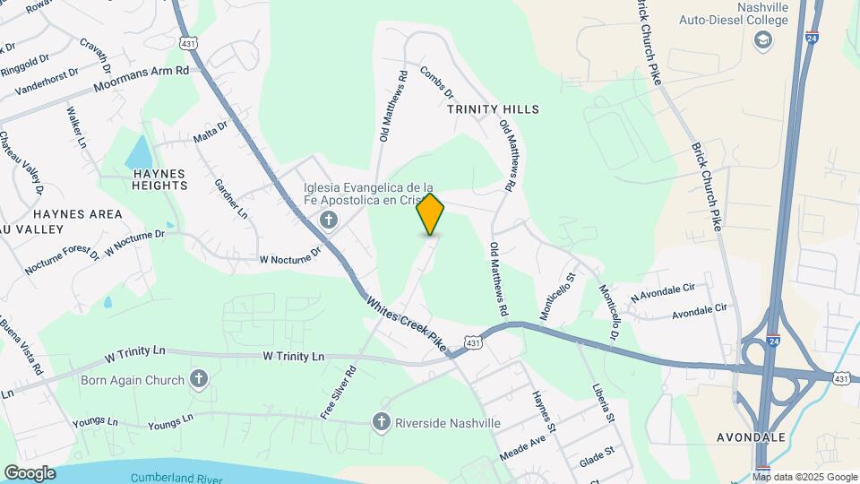 427 Toney Rd Map and Location Details