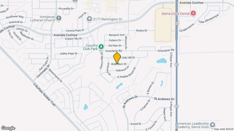 2932 Brae Burn St Map and Location Details