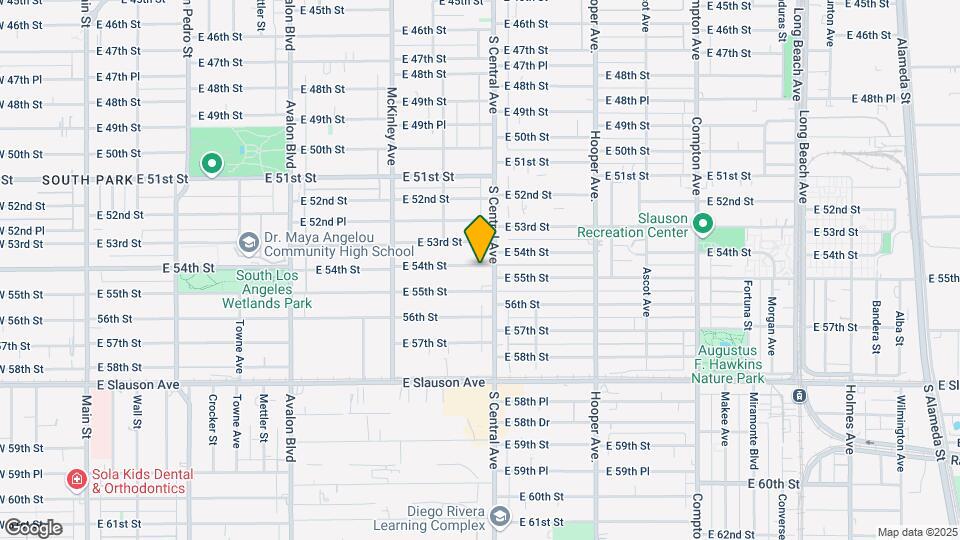 1044 E 54th St Map and Location Details