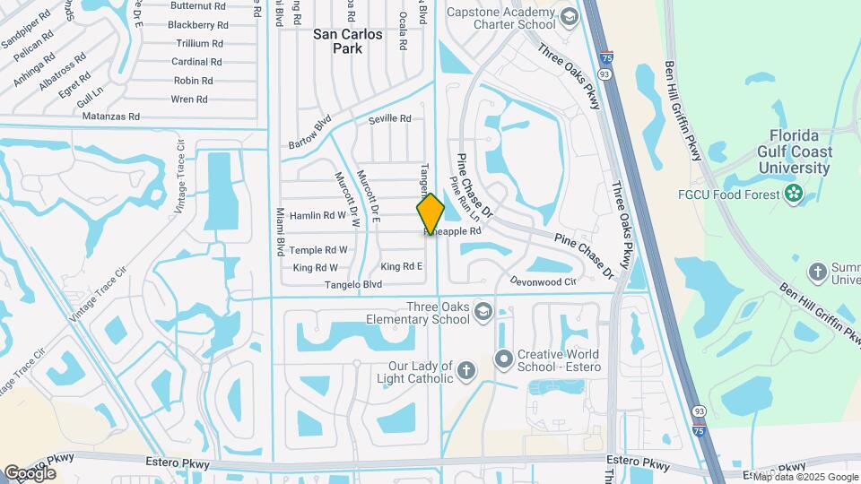 19181 Tangerine Rd Map and Location Details