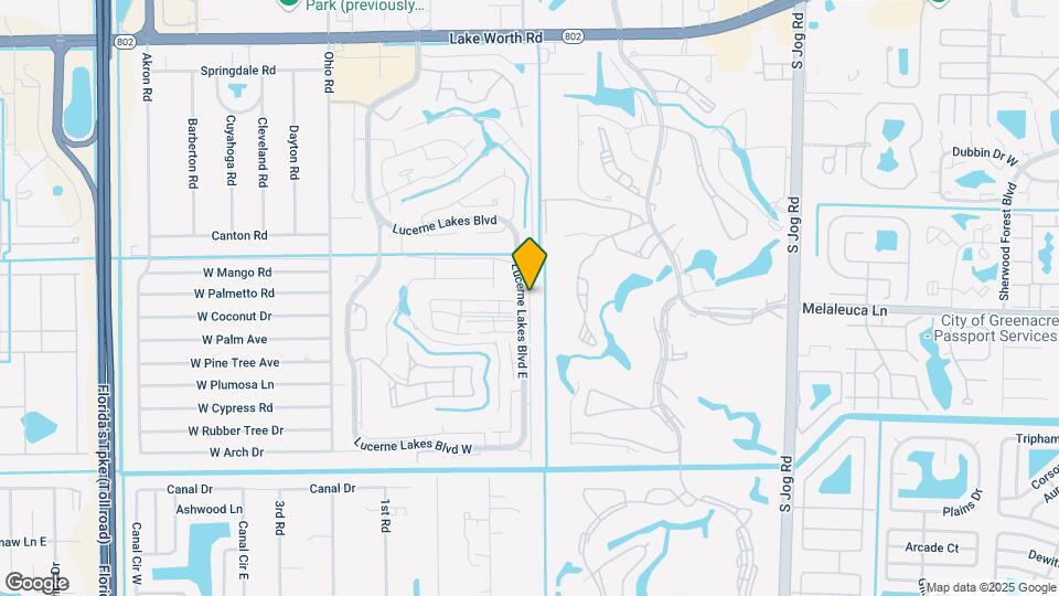 4598 Lucerne Lakes Blvd E Map and Location Details