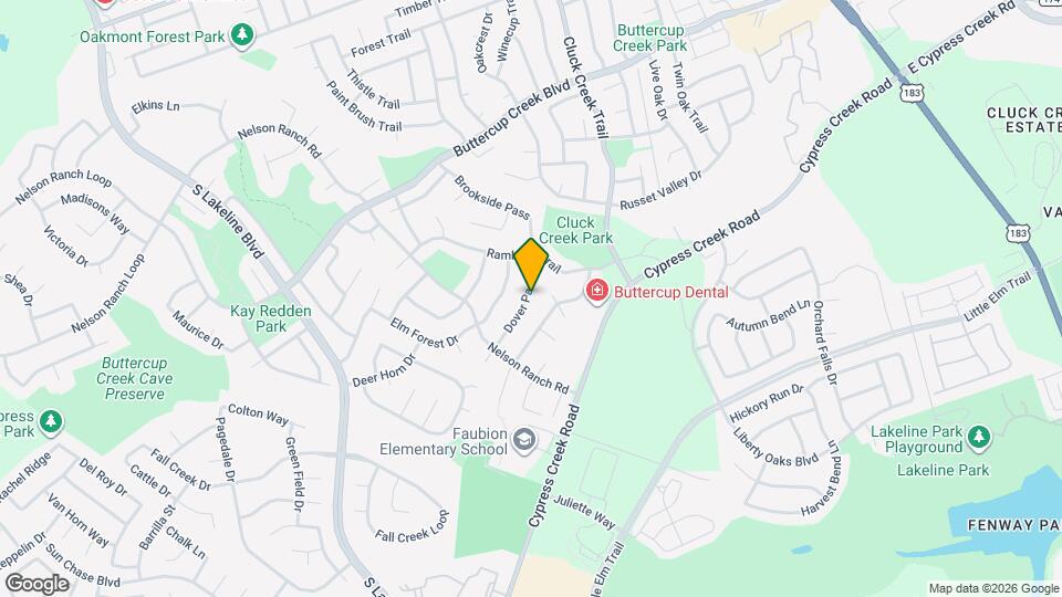 914 Dover Pass Mapa y Detalles de la Ubicación